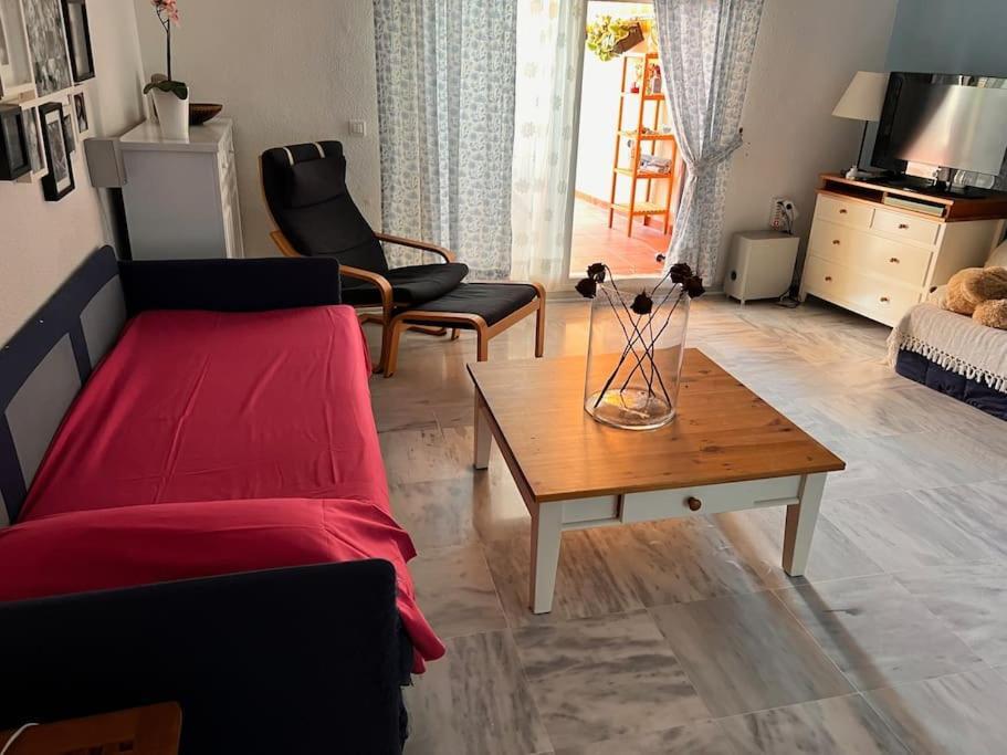 Benalmadena Costa Malaga Apartamento Muy Acogedor Con Vistas Al Mar Terraza Gigante Para Verano E Invierno Parking Exterior foto