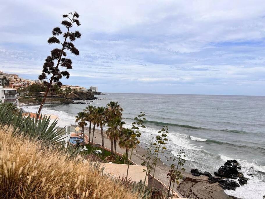 Benalmadena Costa Malaga Apartamento Muy Acogedor Con Vistas Al Mar Terraza Gigante Para Verano E Invierno Parking Exterior foto