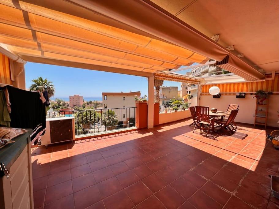 Benalmadena Costa Malaga Apartamento Muy Acogedor Con Vistas Al Mar Terraza Gigante Para Verano E Invierno Parking Exterior foto